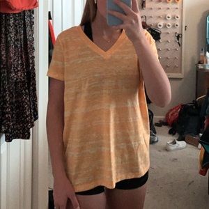 V neck yellow MUDD shirt